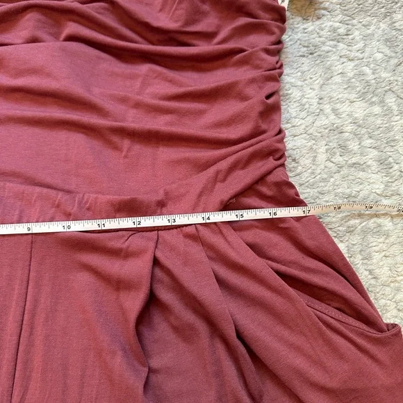 Baggy, Maroon Jumpsuit Romper - Picture 11 of 13